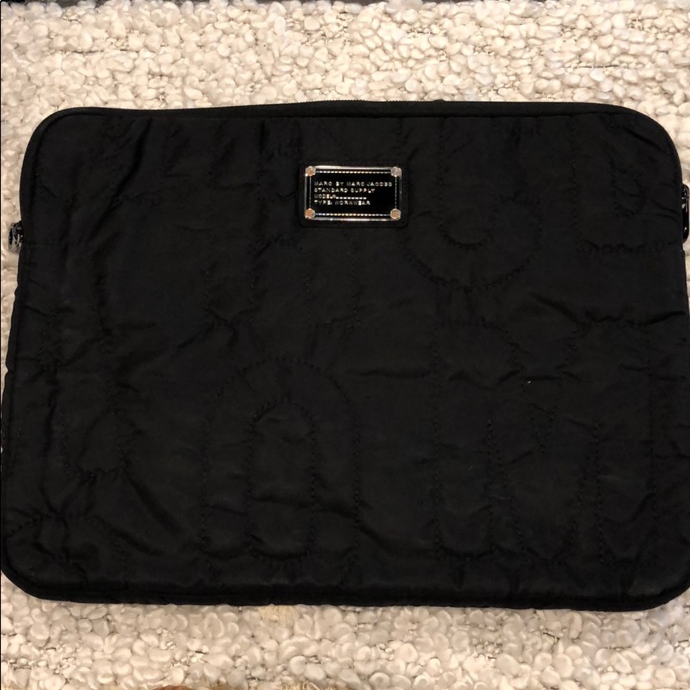 Marc Jacobs quilted laptop case